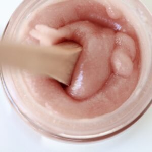 raw honey + sugar | exfoliating face polish